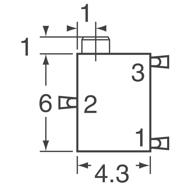 ST5ETX104 Nidec Copal Electronics  Trimmer Potentiometers